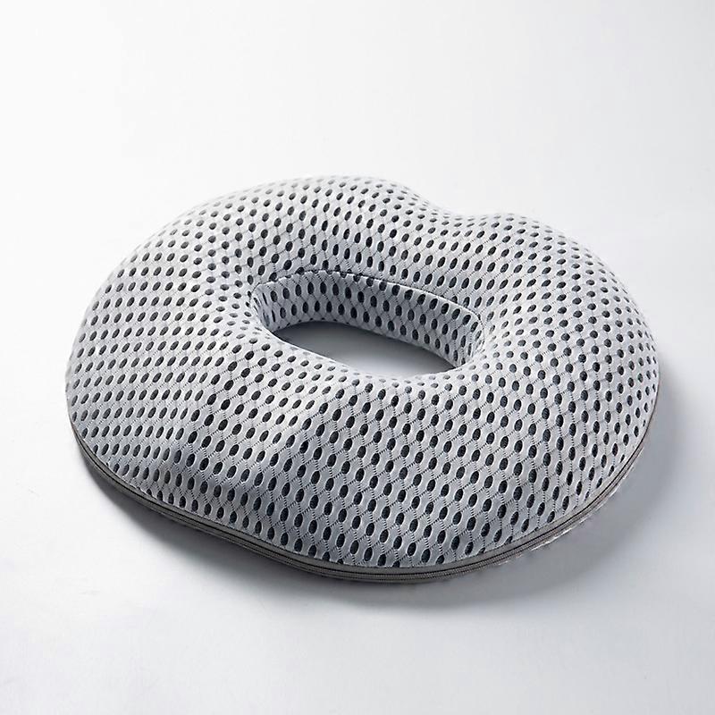 Ergonomic Memory Foam Donut Seat Cushion,Anti-Hemorrhoid, Tailbone Support Pillow with Non-Slip Base,Removable Cushion