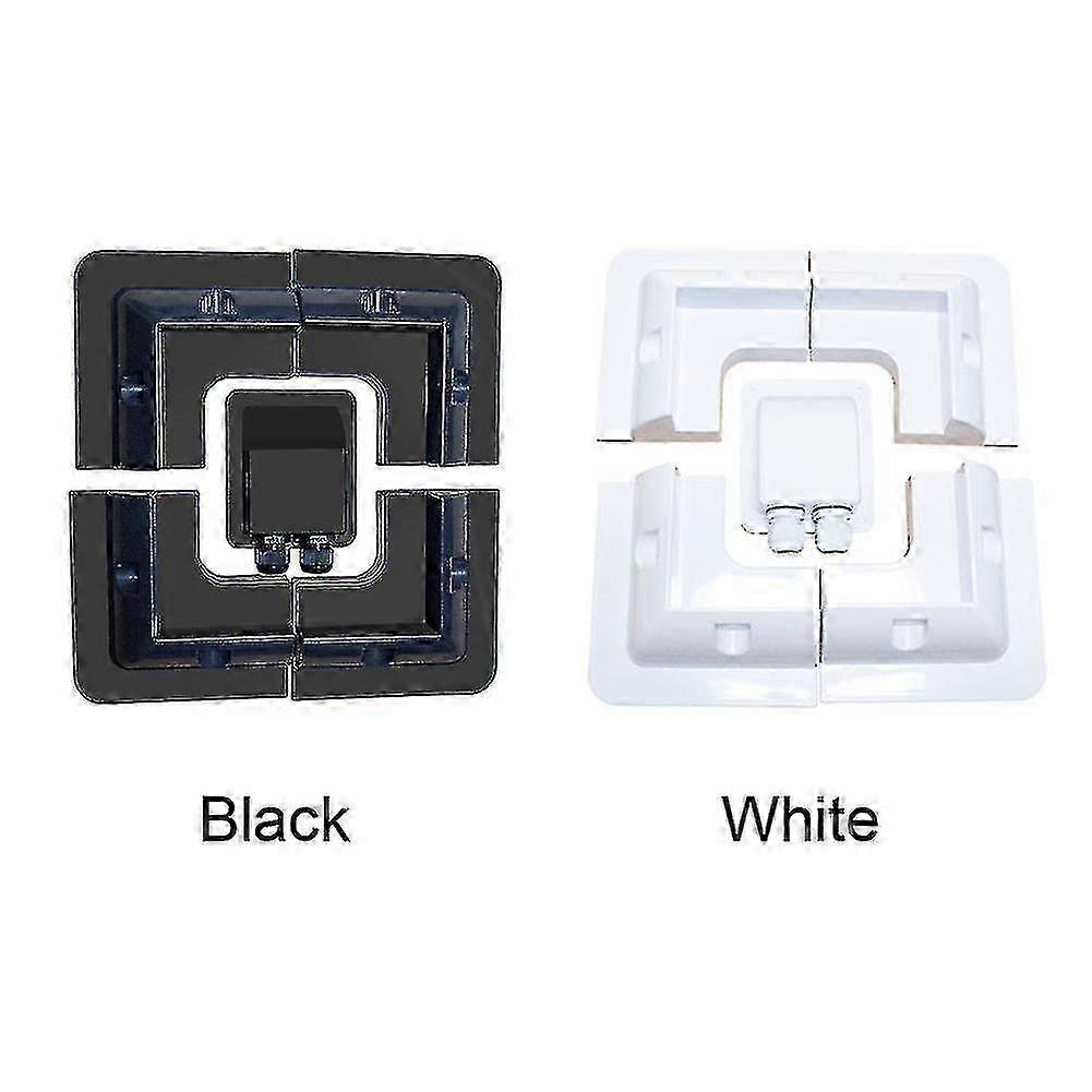 Home Waterproof Solar Panel Junction Box Bracket Stable Universal For Rv Yacht