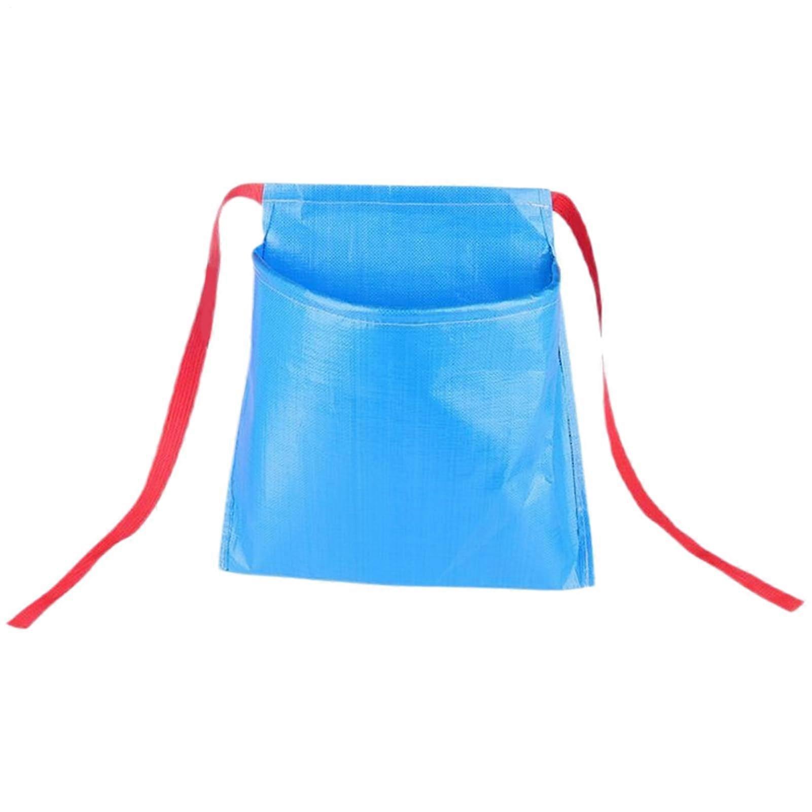 Egg Collecting Apron with Adjustable Strap, Waterproof Fruit Harvesting Bag, Durable Nylon Fabric