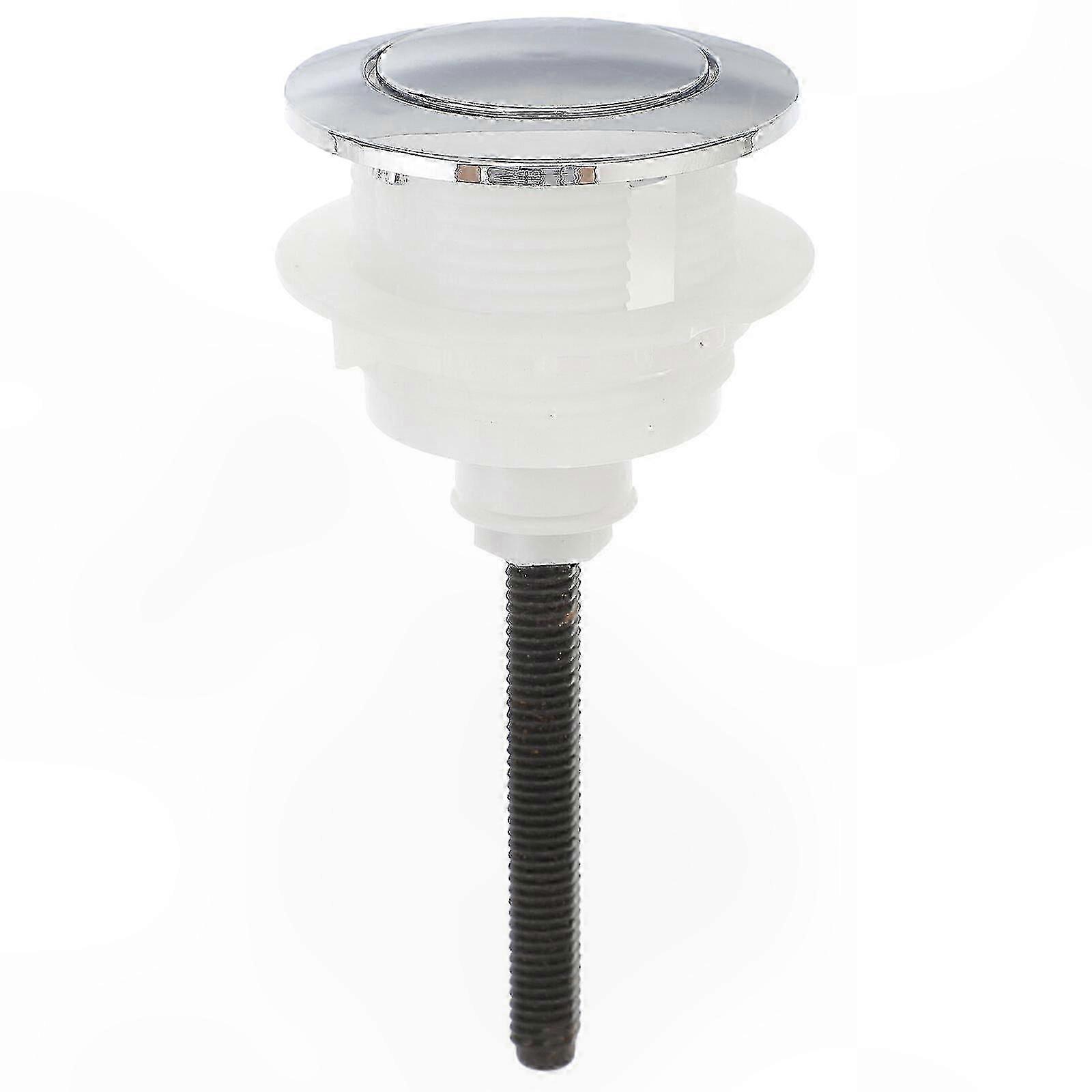 Single Push Toilet Tank Flush Button Replacement