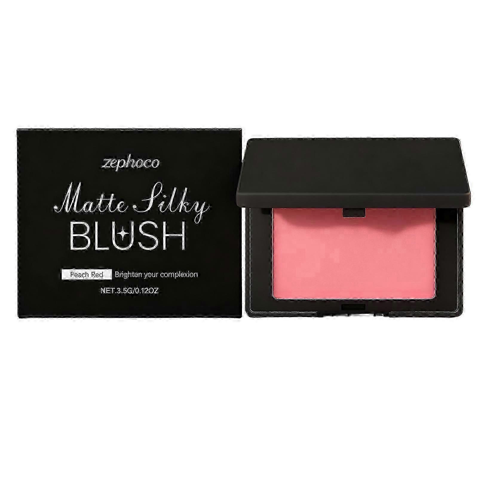 Matte Peach Pink Silky Blush