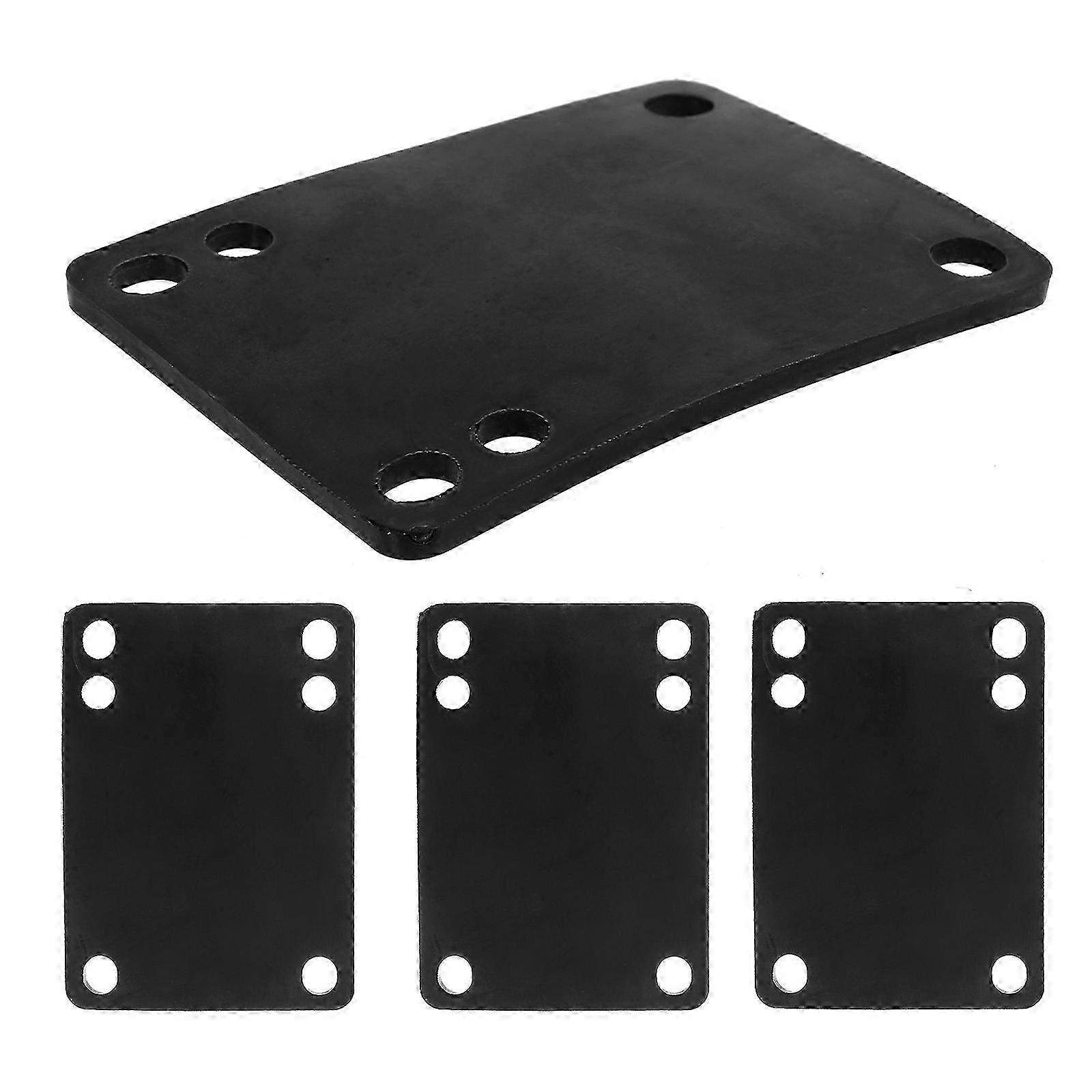 Hemoton 4Pcs Skateboard Riser Pad Damping Gasket Shock Absorber Pad Plastic