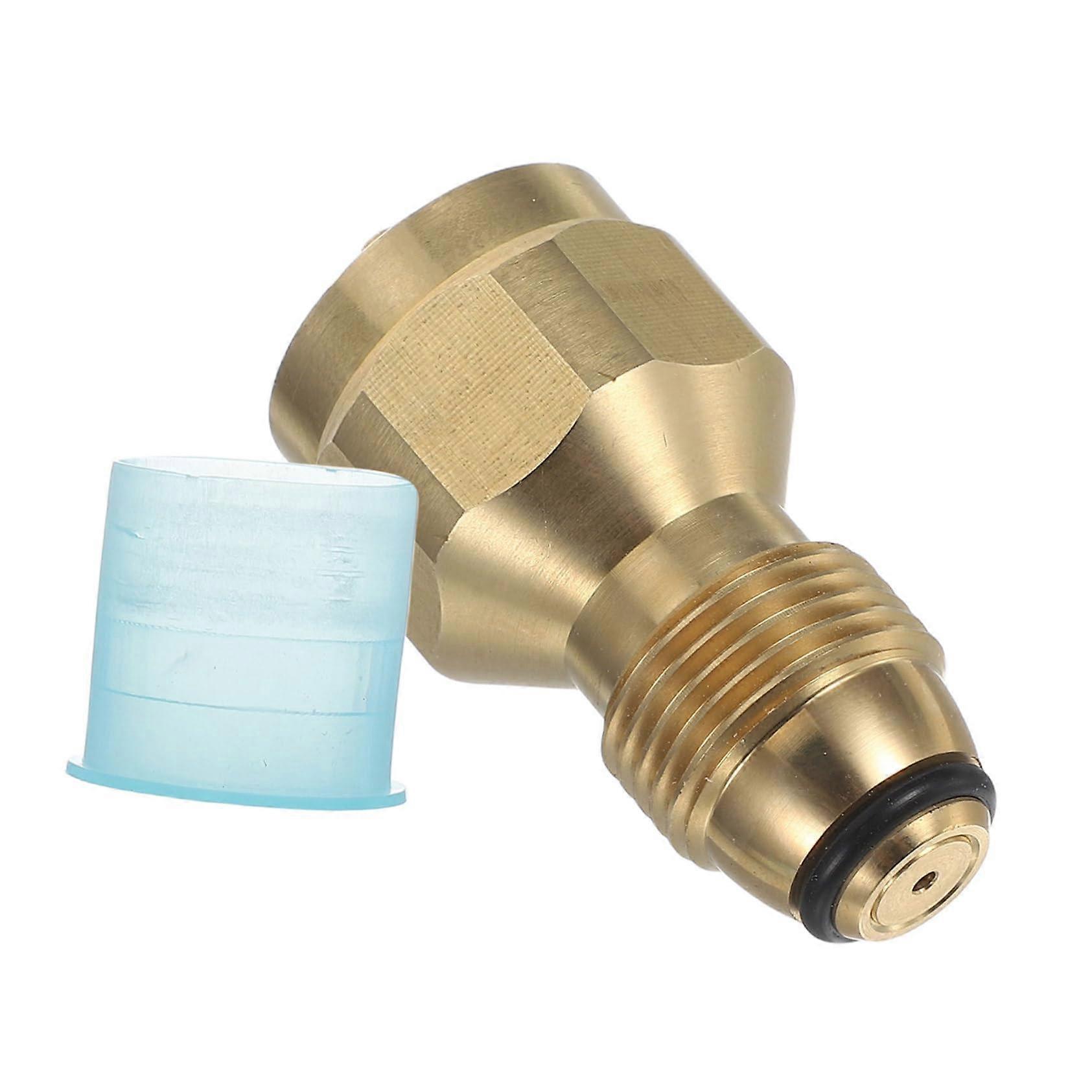 Propane Tank Adapter  Pressure Gas Conversion Kit with Quick Connect Brass Fittings