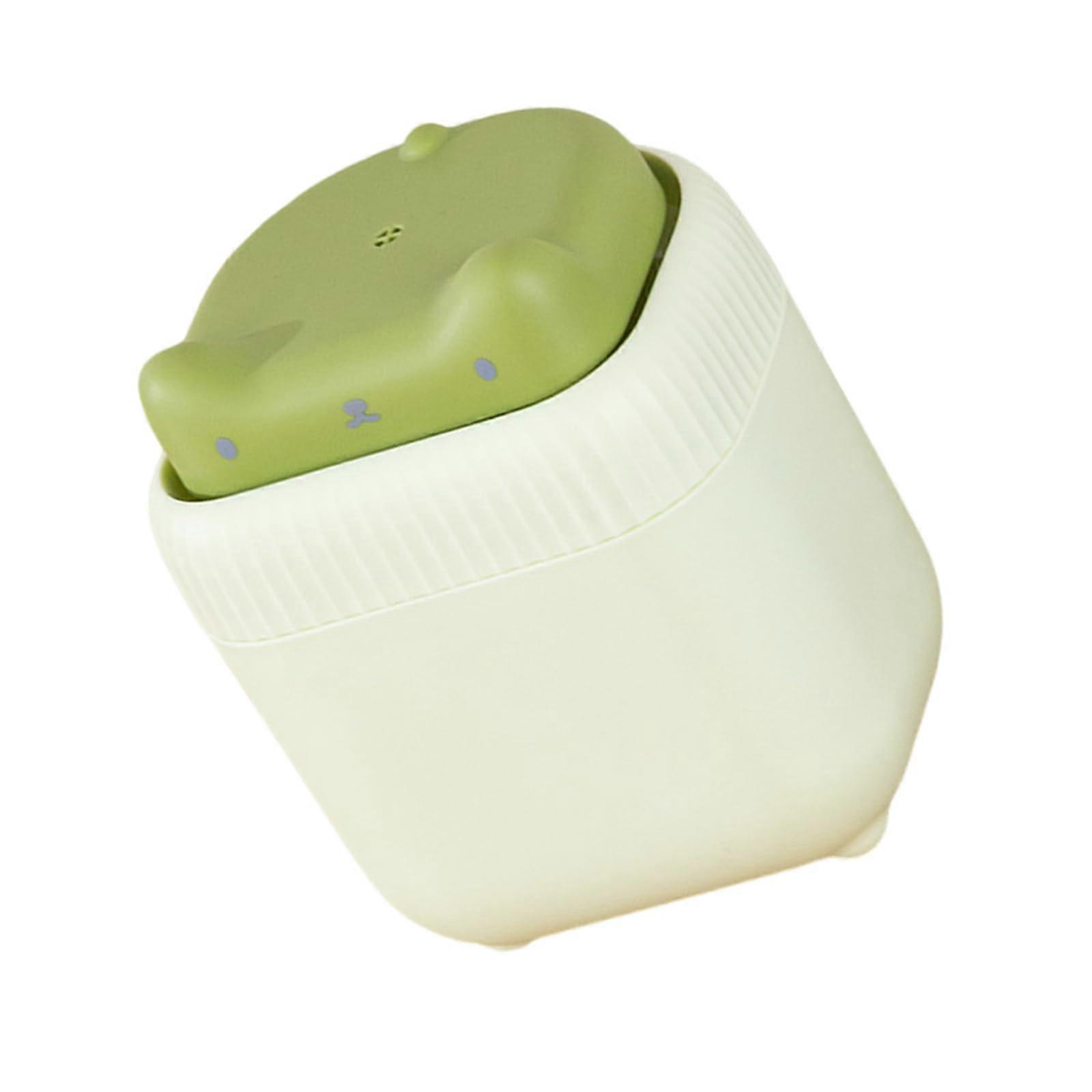 Cat Shape Liquid Soap Dispenser Refillable Hand Soap Pump Bottle for Kitchen Bathroom Cleaning Green