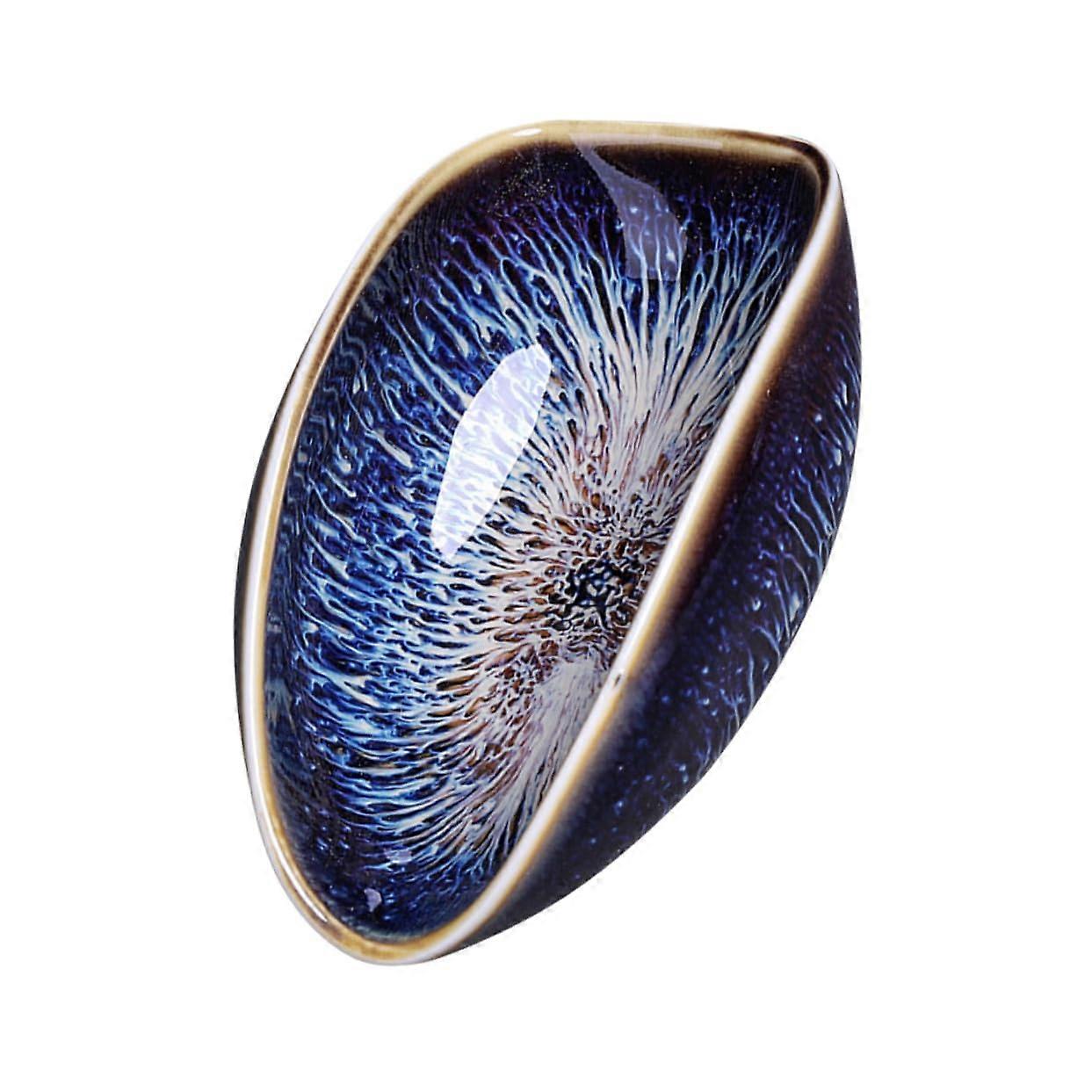 Ceramic Tea Scoop for Loose Leaf Tea with Smooth Edges, Compact Lightweight Porcelain Spoon