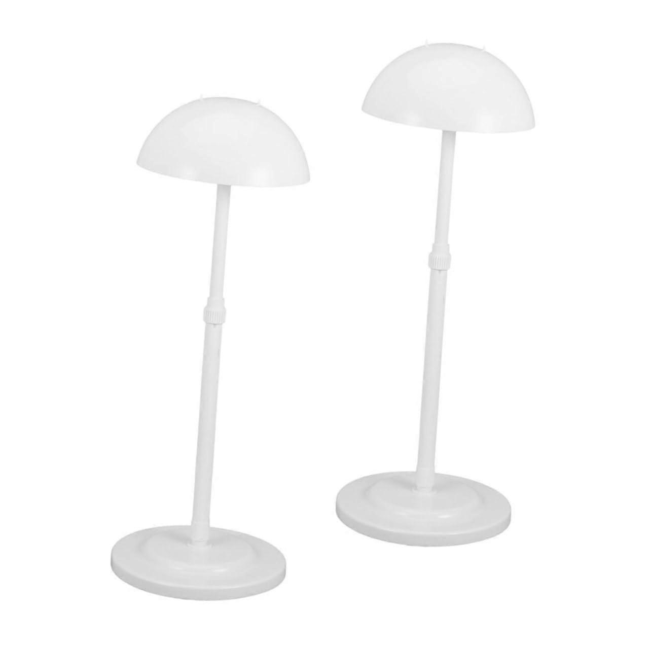 Wig and Hat Display Stand Set with Enhanced Stability Base, Durable Design for Styling and Storage