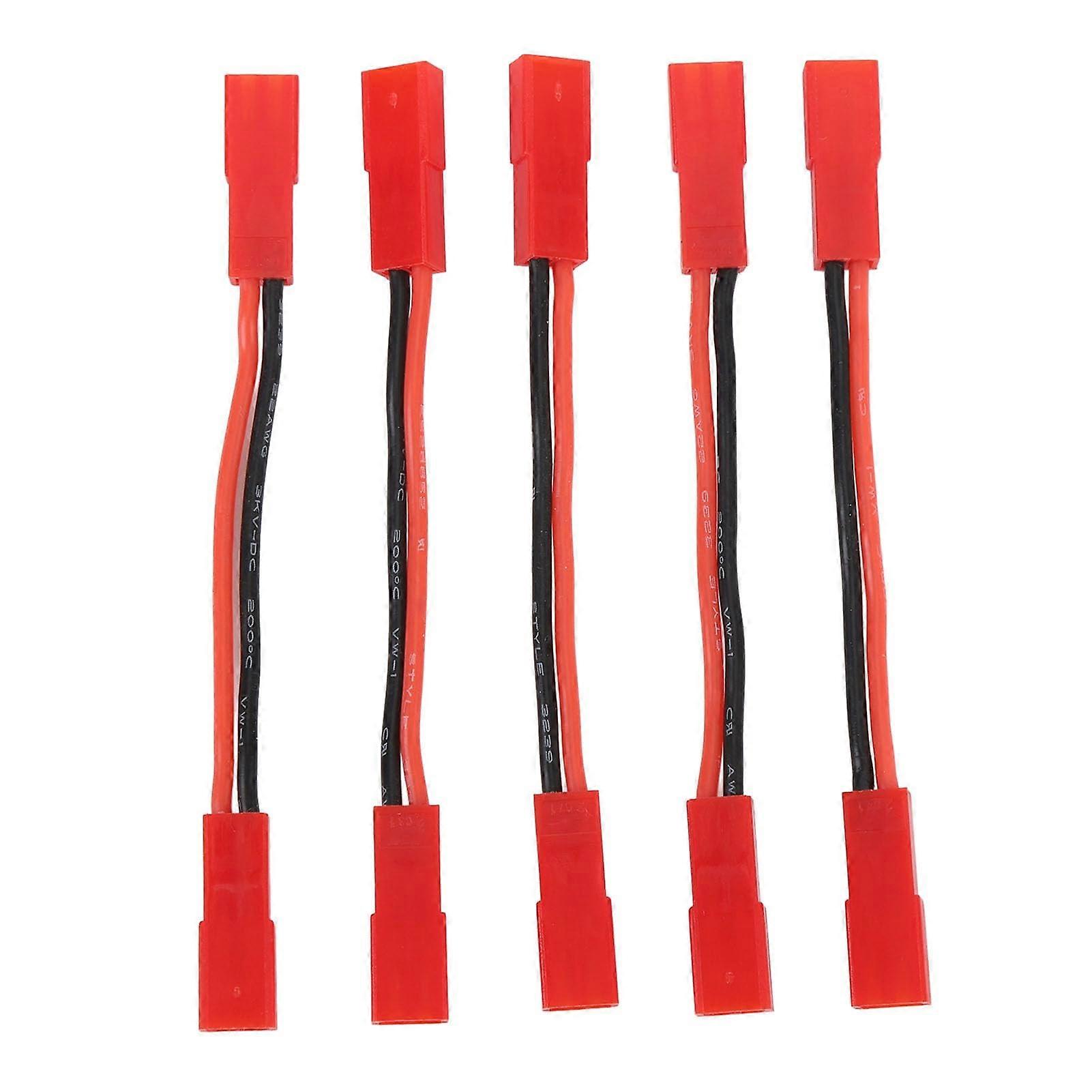 Female Connector Cable 22AWG for RC Motor ESC Conversion and Durable Maintenance Replacement