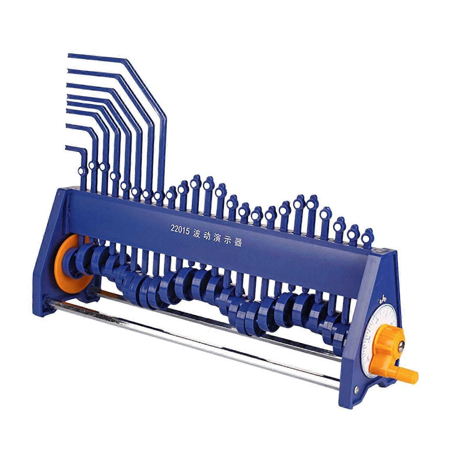 Wave Demonstrator Dual Wave Model with Adjustable Speed for Classroom Physics Experiments