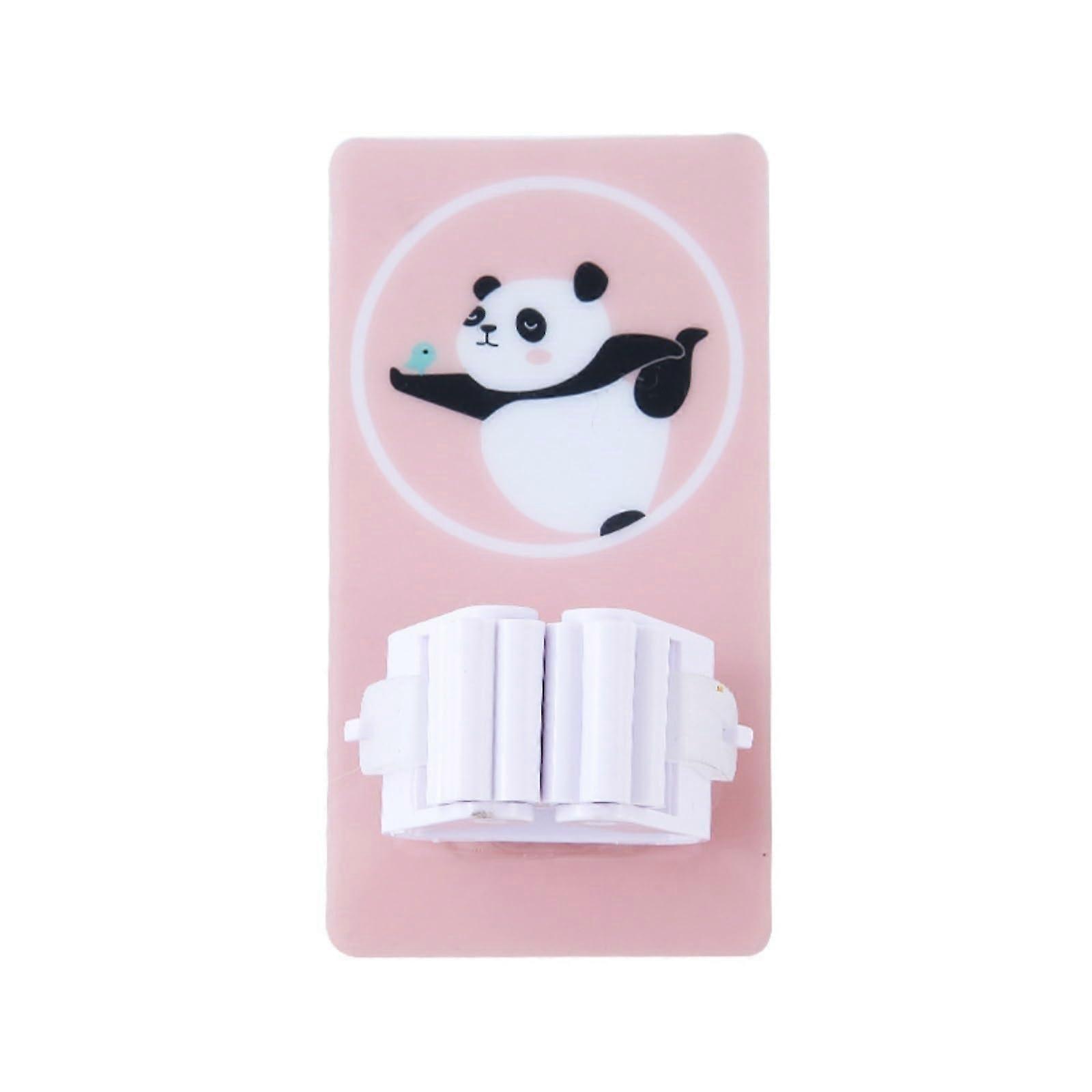 Mop Holder Self Adhesive Wall Mount Broom Organizer No Drill SpaceSaving Storage for Kitchen Bathroom Garage