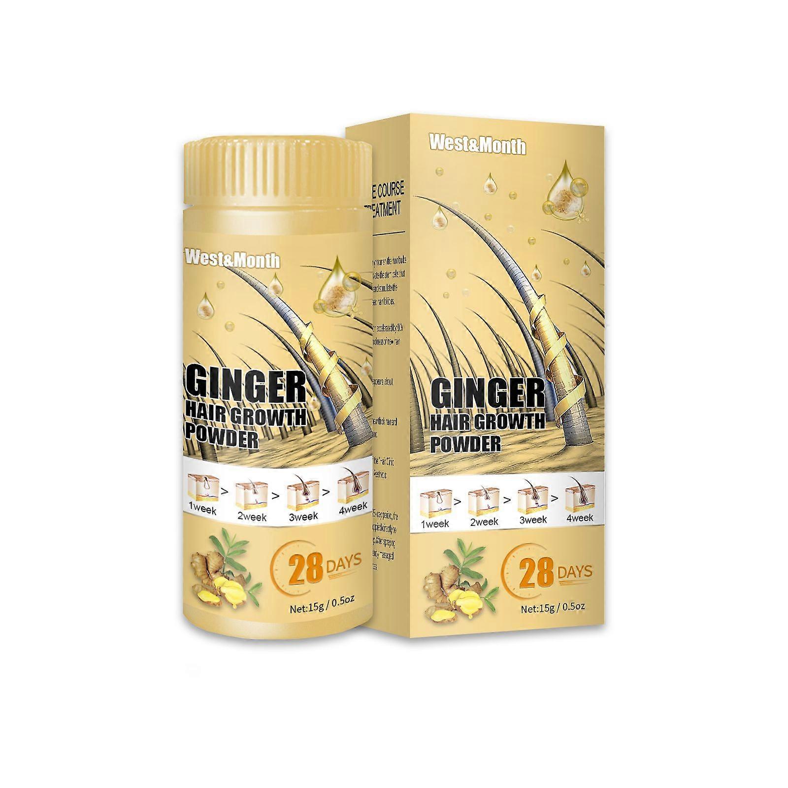 Ginger Hair Thickening Powder Contains Ginger