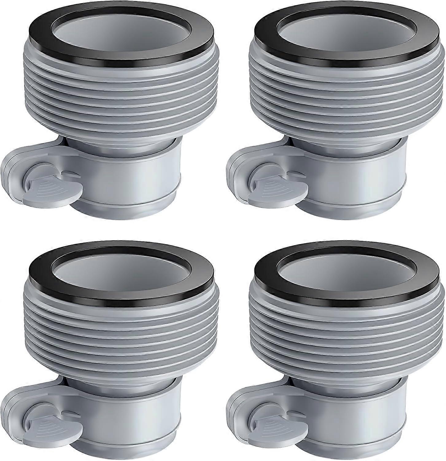 4 Pack Pool Hose Adapter B Conversion Connector for Above Ground Swimming Pool Pump