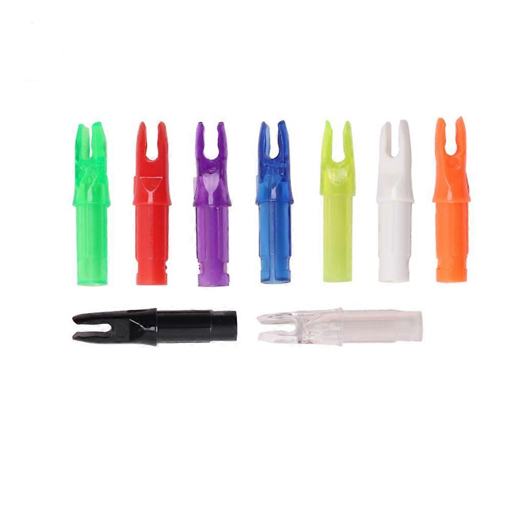 Arrow Fitting Set Plastic Arrow Tail for Archery Hunting with 1Set Inserts