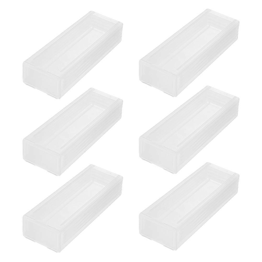 Microscope Plastic for Storage 6Pcs with 5-Place Capacity