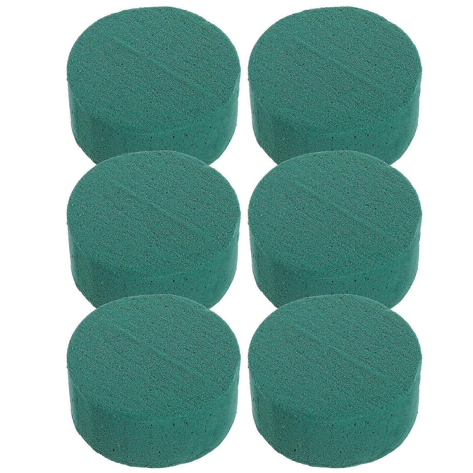 Water Absorb Mud Round Column Floral Arrangement for 6Pcs Durable Use