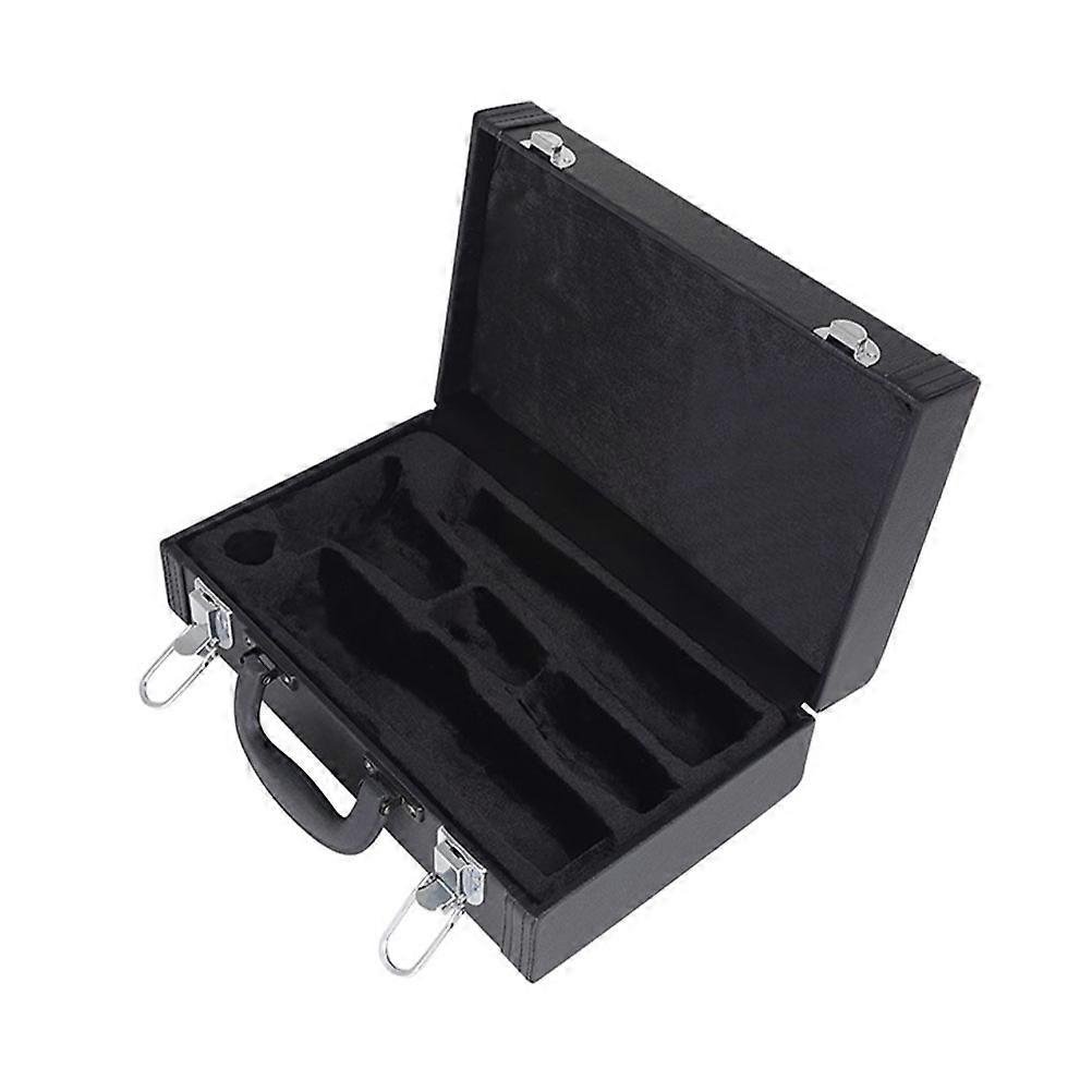 Black Clarinet Storage Container for Storage with Comfortable Carrying