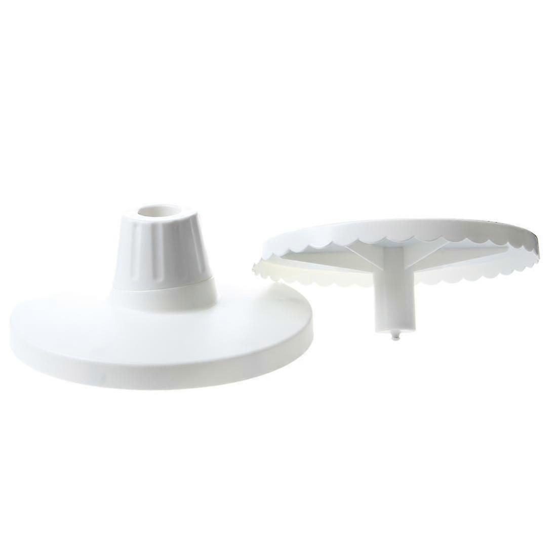 Rotating Icing Revolving Cake Tilting Turntable Decorating Stand Platform