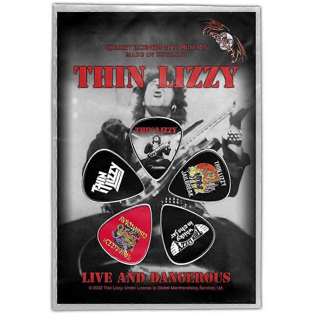 Thin Lizzy Live And Dangerous Plectrum Pack Guitar picks