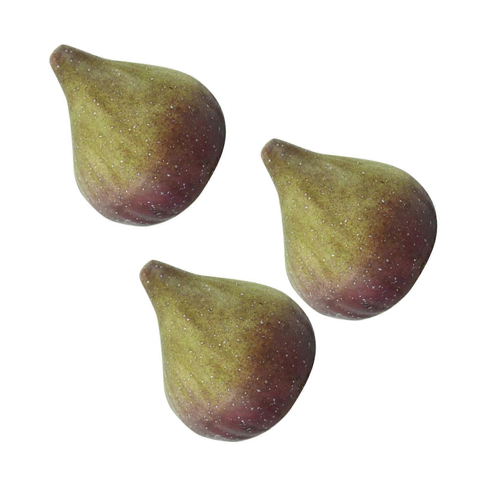 Simulation Artificial Fruit Props for Decoration 6Pcs Realistic Set