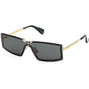 Max Mara MM0118 30N Rimless  Women Rectangle Sunglasses UV3 Original