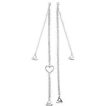 1 paar bh-bandjes strass schouderbandjes strapless jurk bandjes vervangingen