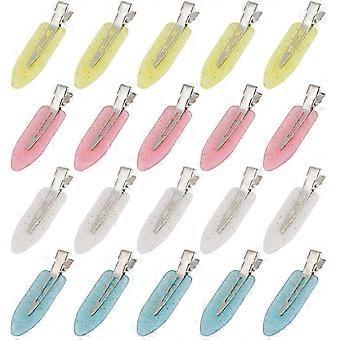 KinZon 8Pcs No Bend No Crease Hair Clips- Styling Duck Bill Clips Alligator Hair Barrettes for Styling Sectioning for Salon Hairstyle Hairdressing Ban