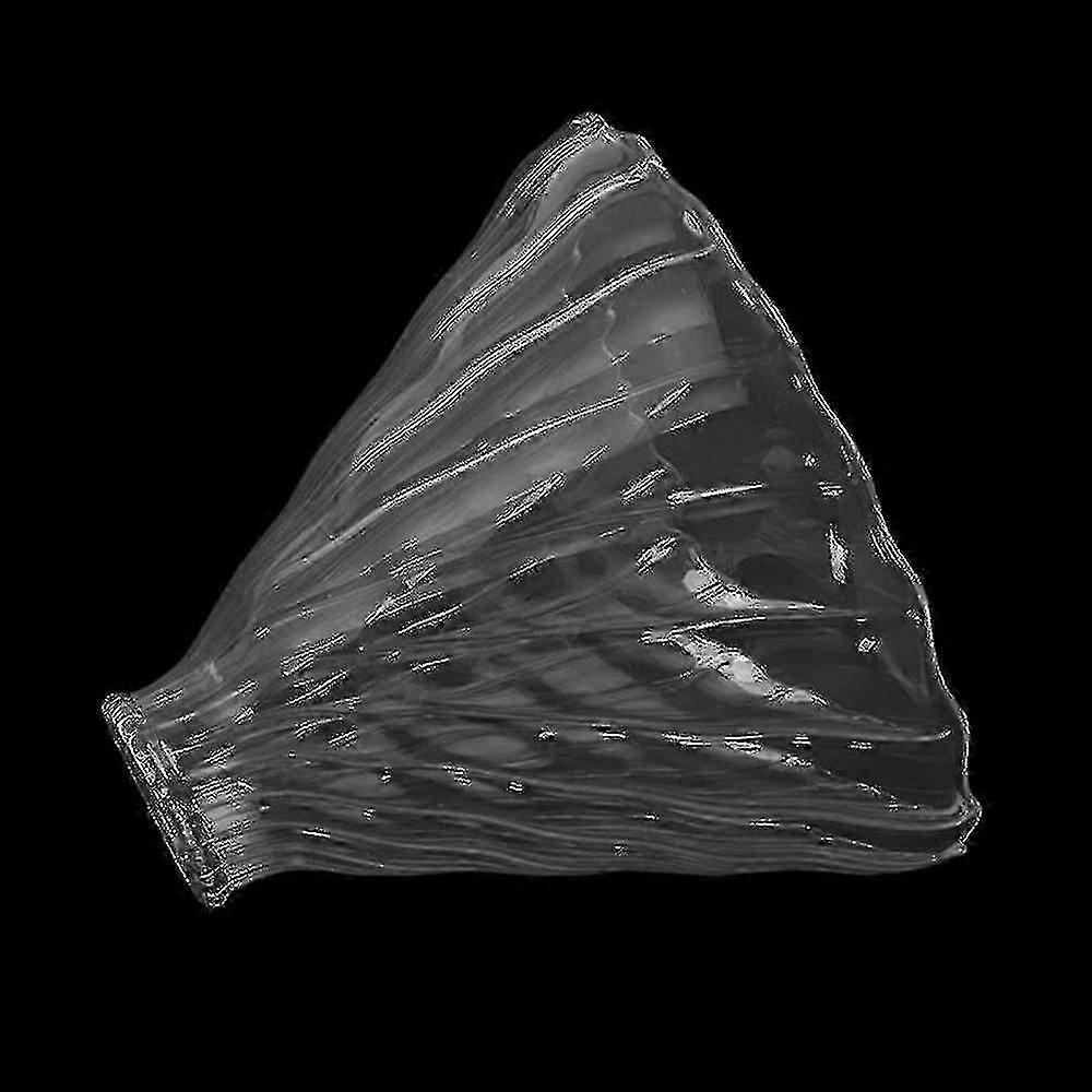 Glass coffee drip filter, transparent cone, suitable for multiple scenarios
