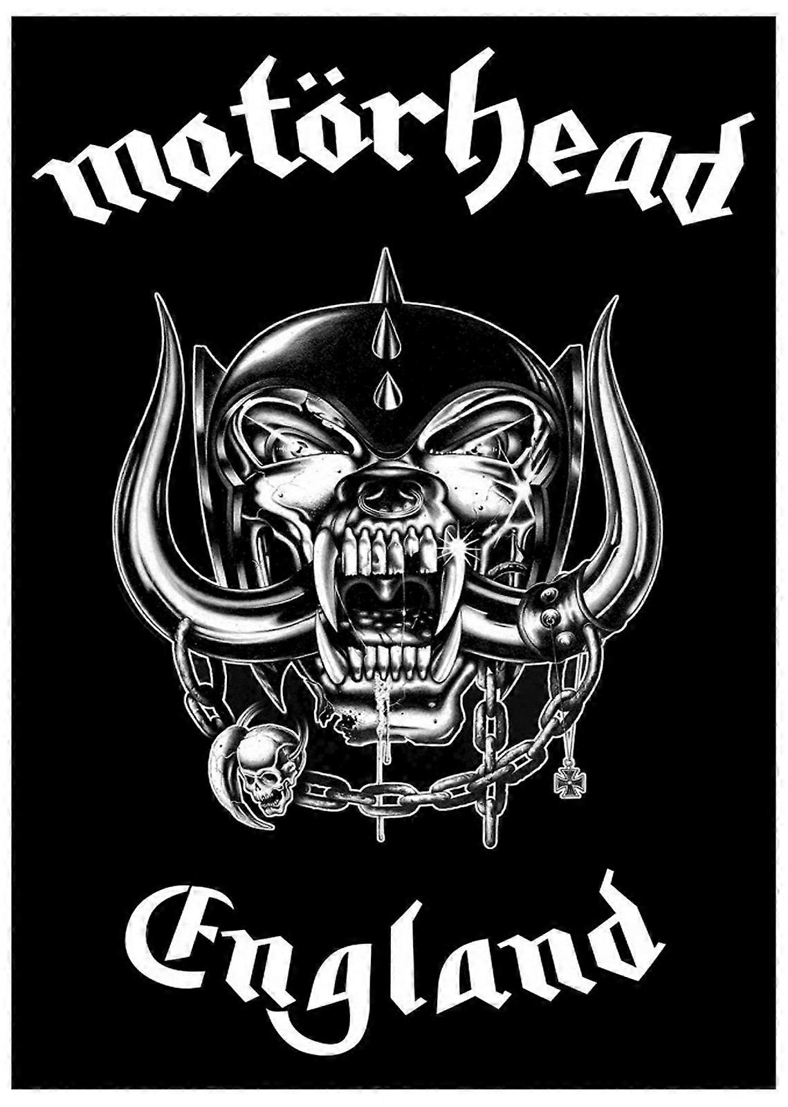 Motorhead Warpig England Textile Poster