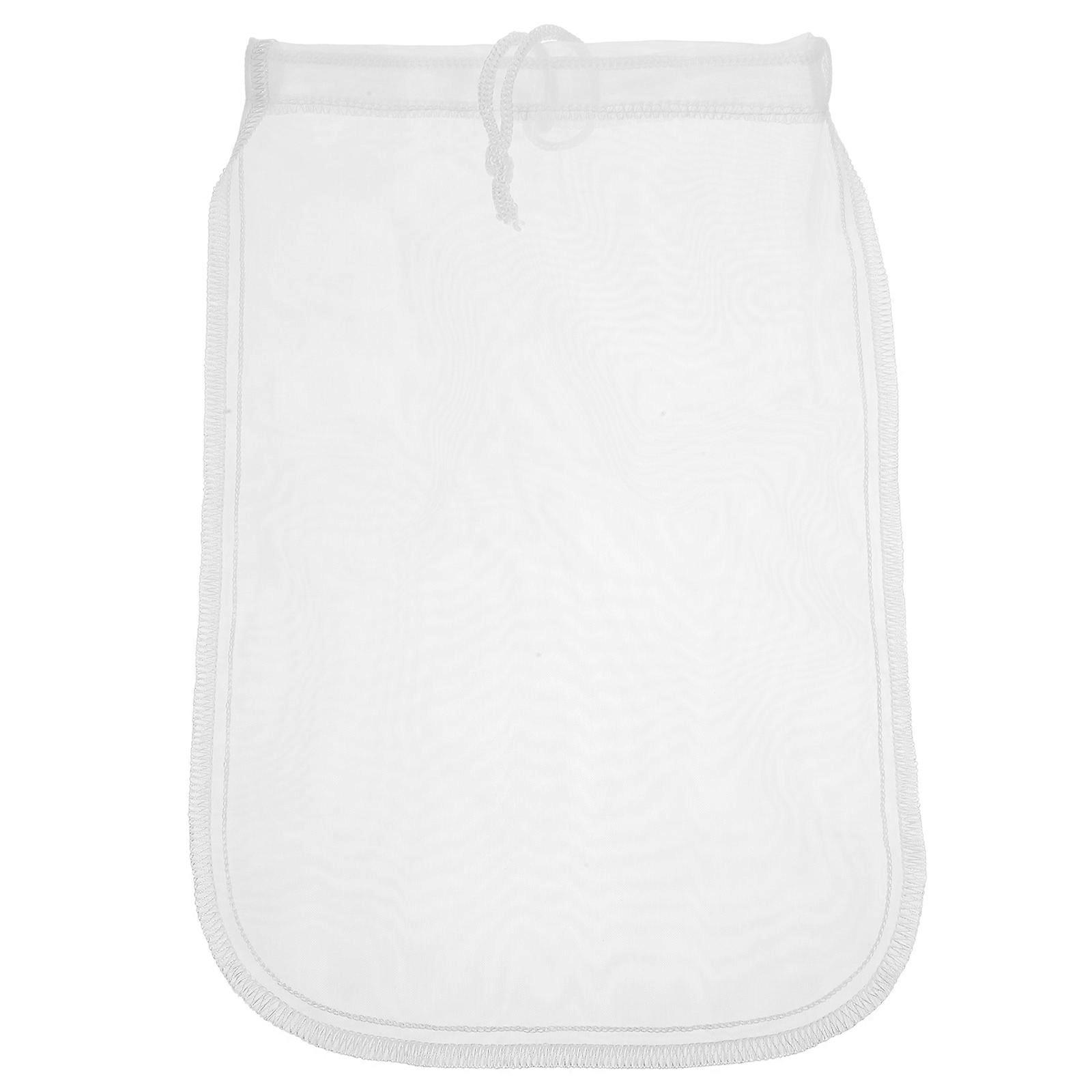 Drawstring Nylon Filter Bag for Nut Milk Brewing Reusable Strainer