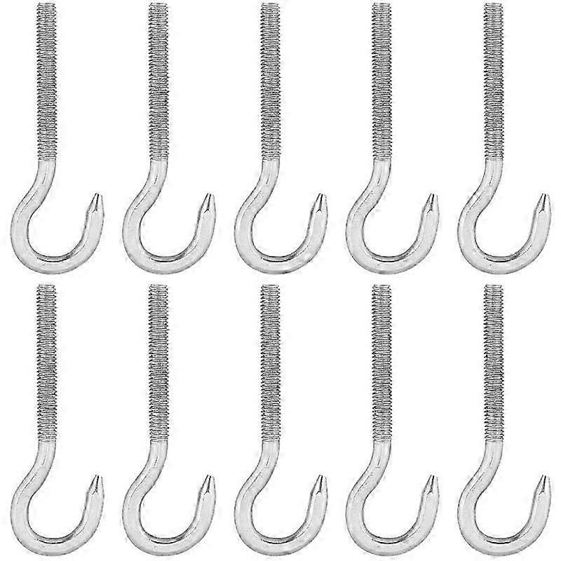 M5 Hook Bolt Screw Ring Hook 10 PCS 5.9*0.65CM SH