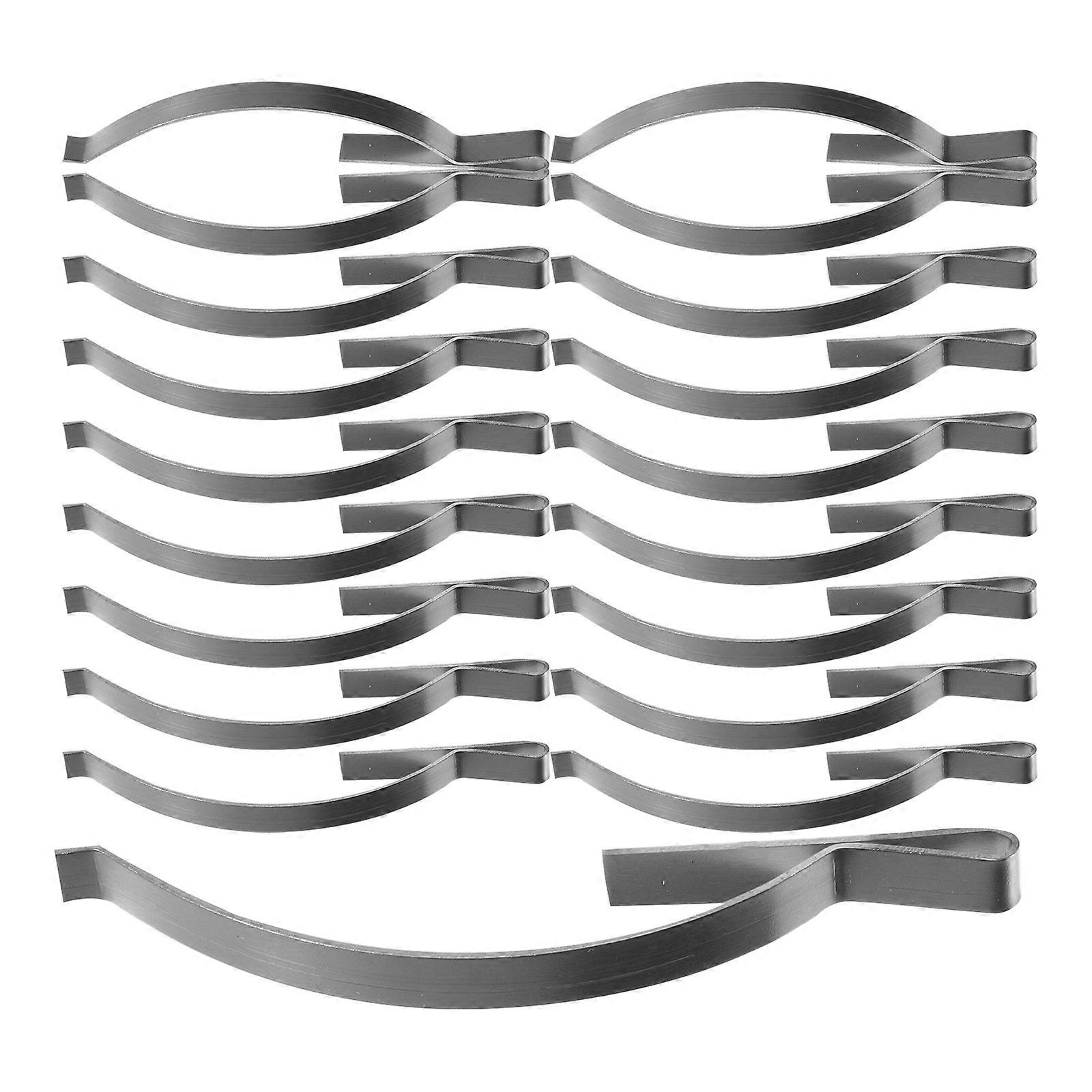 50pcs Window Screen Clips Tension Spring Corner Clips Window Screen Holding Clips