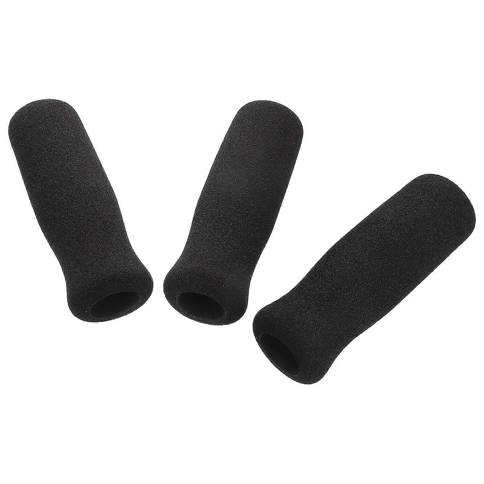 Comfortable Ski Pole Sponge Cane Handle Grip Replacement 3Pcs Set