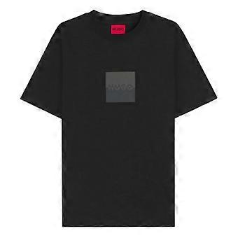 Hugo Mens Split Logo Cotton Jersey T-Shirt
