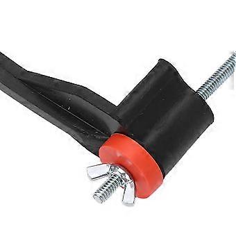 Accuhouderbeugel Universele dwarsbalk met 10 inch J-bouten voor 55AH, 60AH, 68AH, 70AH, 72AH, 85AH en 100AH accu's