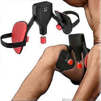 Adjustable Pelvic Floor Muscle Trainer, 80lbs Resistance, HD Digital Counter, Ergonomic Design for Leg, Back Exercise and Pain Relief