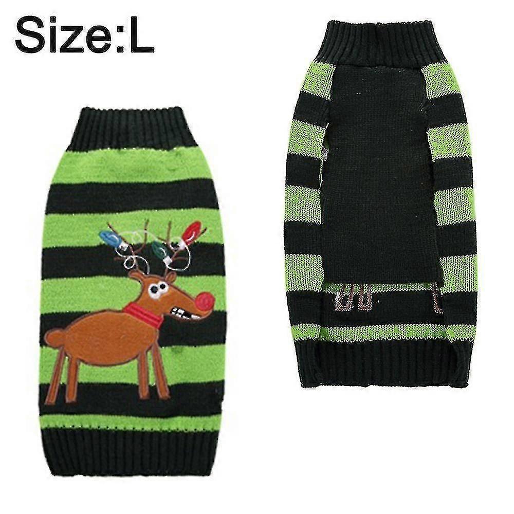 Noël Chien Mode Pull Chaud Pet Noël Hiver