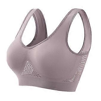 Sports Bra Shockproof Running Fitness Anti-sagging Upper Collection Soft Support High-strength Women's Yoga Vest