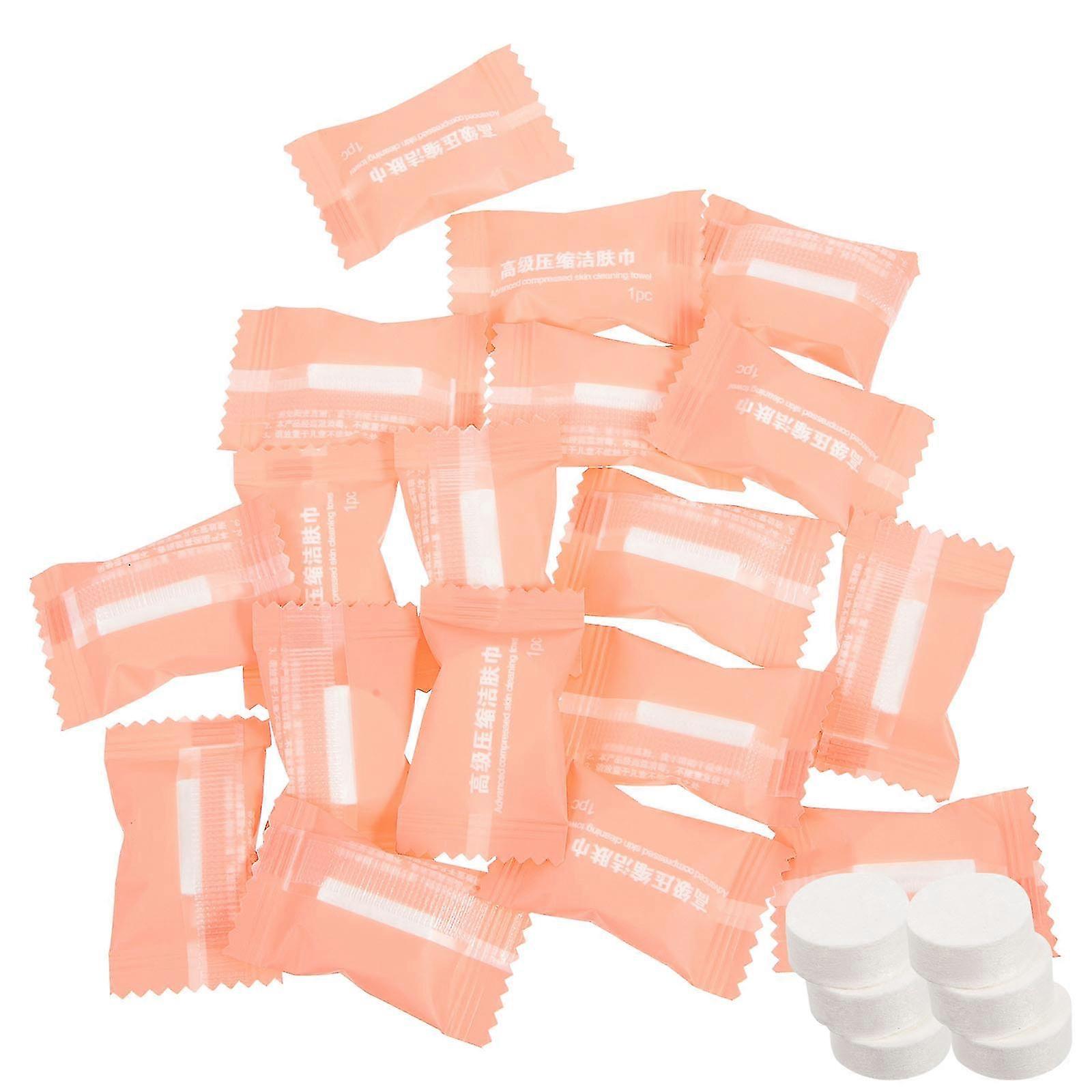 50Pcs Multi-function Travel Towels Tablets Convenient Compressed Towels Compact Towel Tablets