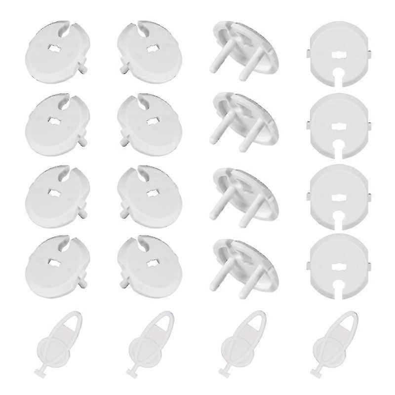 10 Pack, Ignition Lock Socket with Key, White