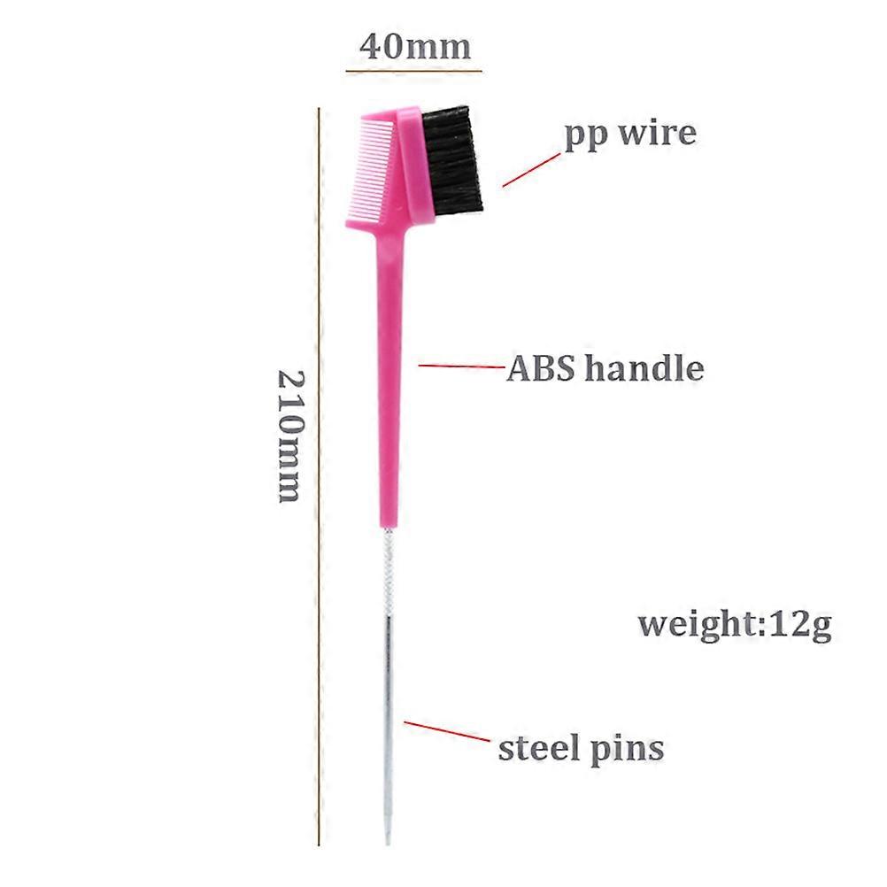 Eyebrow Brushes Brow Combs for Makeup 5Pcs Portable Practical Tools