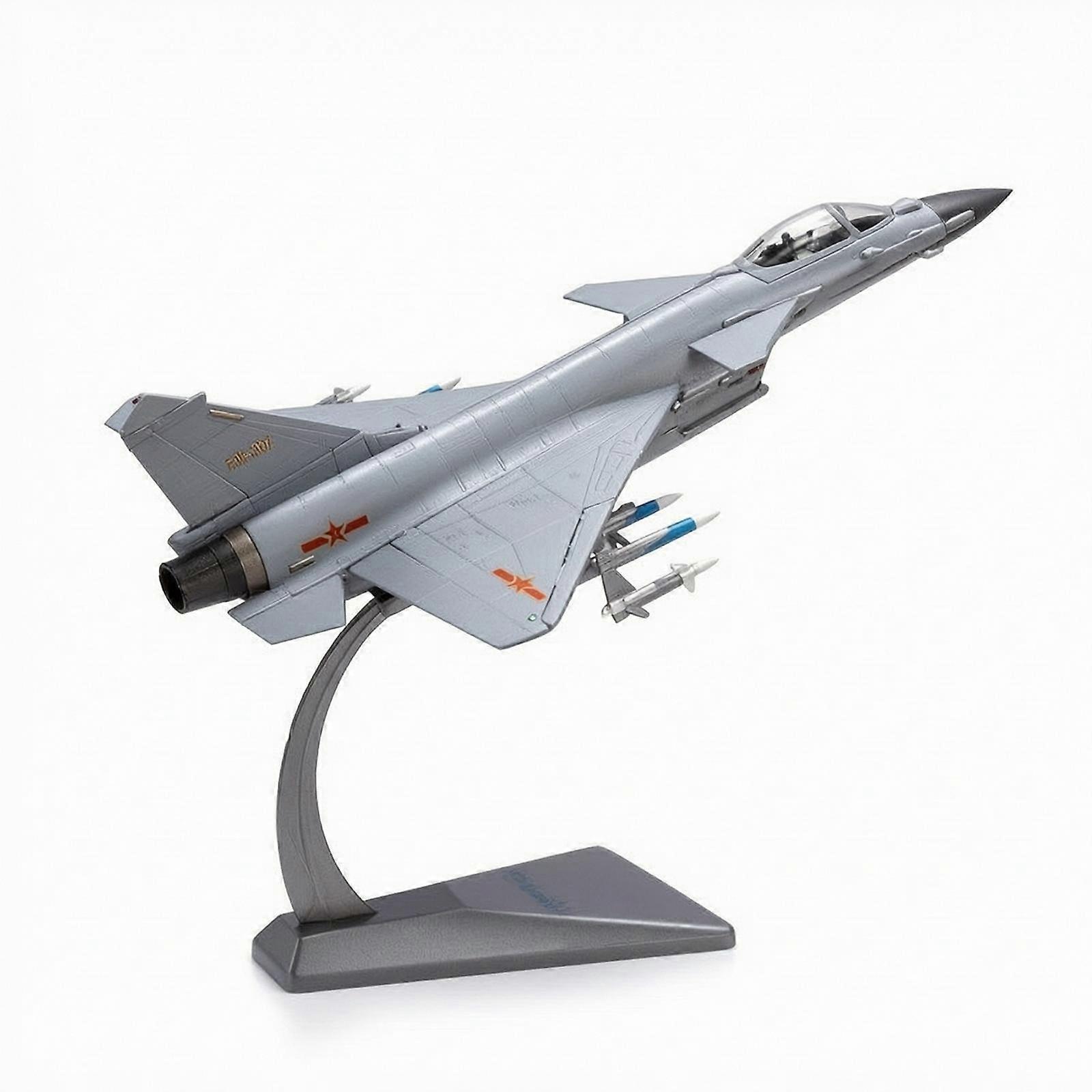 J-10th Generation Model 1:48 Scale J-10 Fighter Jet Model Tabletop for Study