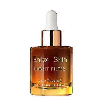 Self Tanning Serum, 30 ml Self Tanning Drops, Self Tan Drops for Personalized Body Tanning, Self Tanning Natural Bronzer, Natural and Luminous