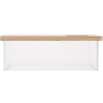 5Pcs Clear Hamster Sand Bath Box for Small Pet Bathing Use