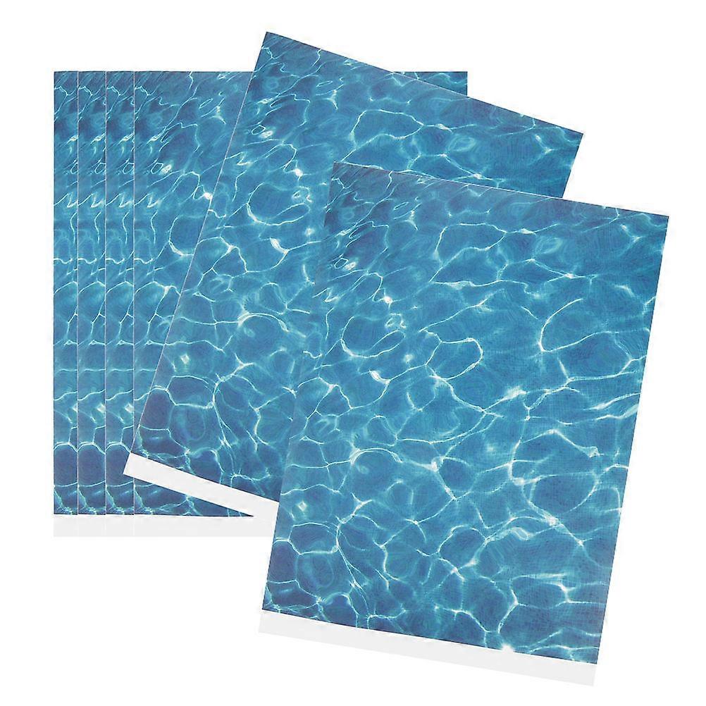 Ocean Wave Background Sticker Micro-Landscape for Decor 30Sheets