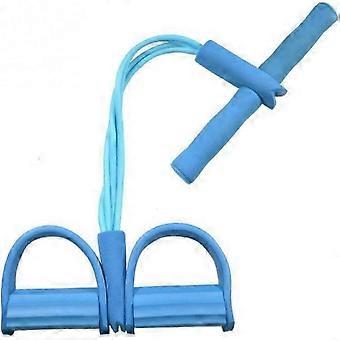 21 Fitness Resistance Bands-4 Tube Pedal Ankle Puller 2025 Upgrade Stretch Bands