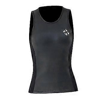 2mm Women Wetsuits Vest, Sleeveless for Snorkeling Canoeing Water Sports