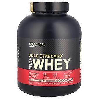 Optimum Nutrition, Gold Standard® 100% Whey, Schoko-Kokosnuss, 5 lb (2,27 kg)