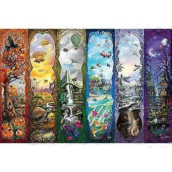 The Six Portals Jigsaw Puzzle Brain Teaser XI-0560