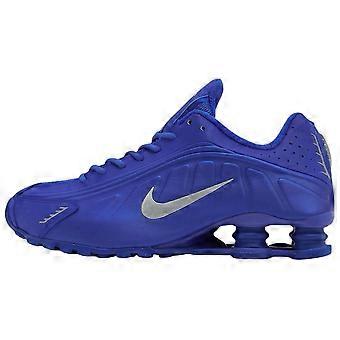 Nike Shox R4 Low Top Freizeit-Laufschuhe für die Stadt, Damen, Blau, HJ7303-445