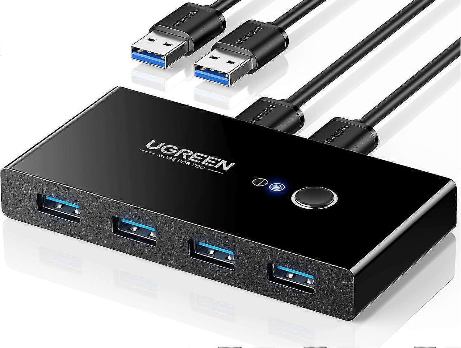 2-Computer 4-Device USB 3.0 Switch
