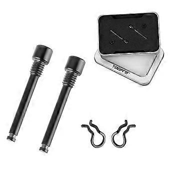 Bicycle Hydraulic Disc Brake Pad Bolts Ti-Alloy Fixing Pin Inserts Caliper Screws Retainer Pin Circlip Bike AccessoriesYMQX)